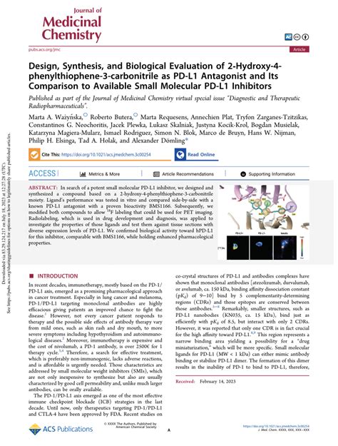 PDF Design Synthesis And Biological Evaluation Of 2 Hydroxy 4