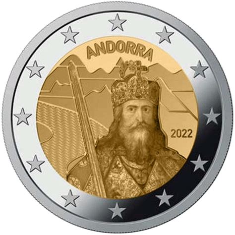 Euromunten Andorra Euro Unc The Legend Of Charlemagne