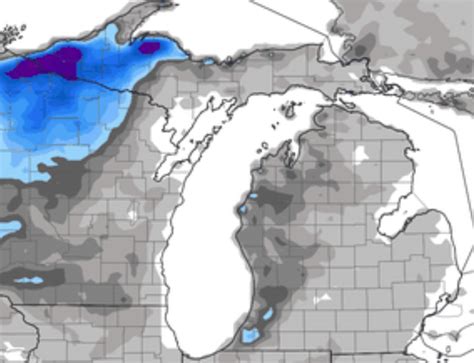 Storm system, possible snow, forecast for Michigan later this week ...