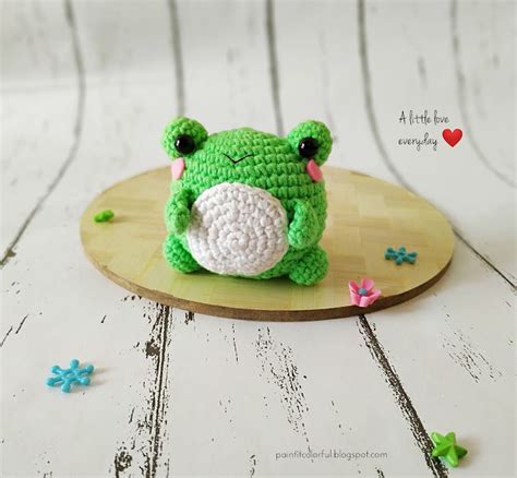 Amigurumi Frog Pattern A Little Love Everyday