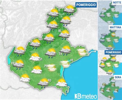 Meteo Veneto Weekend Del Primo Maggio A Rischio Pioggia Dettagli