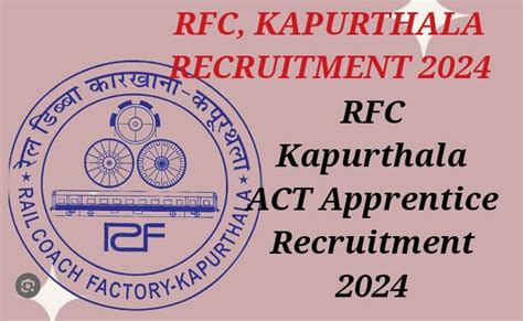 Act Apprentice Recruitment In Rcf Kapurthala Posts Apply