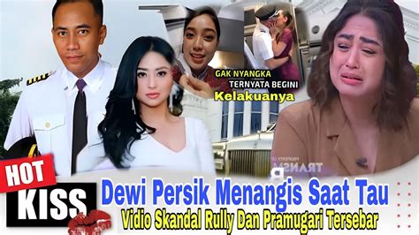 Geger Vidio Pilot Rully Dengan Pramugari Tersebar Dewi Persik