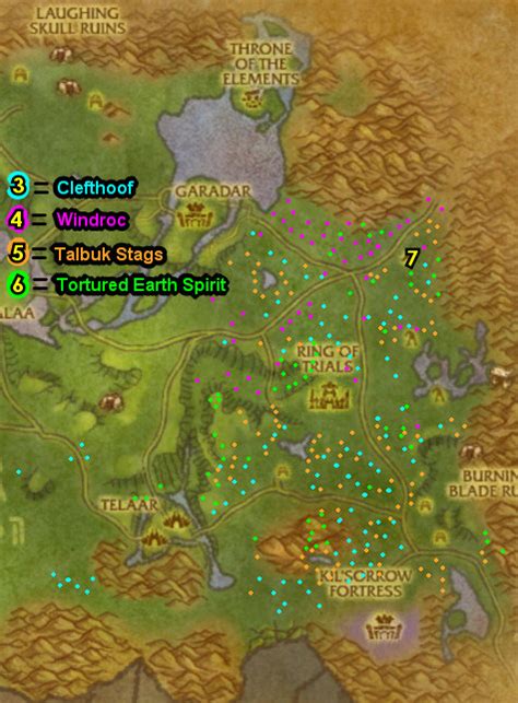 Wow Tbc Classic Horde Guide Nagrand Outland Leveling