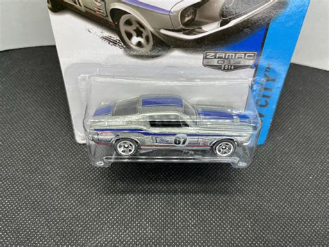 2014 Hot Wheels 67 Custom Mustang Walmart Exclusive Mainline Mustang 50th