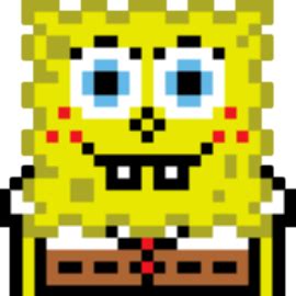 SpongeBob Sprite by DepressedGengar on Newgrounds