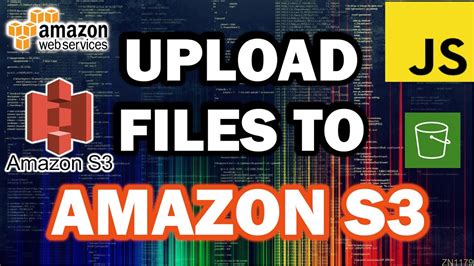 How To Upload Files Images To Amazon S3 Bucket Using JavaScript Node Js