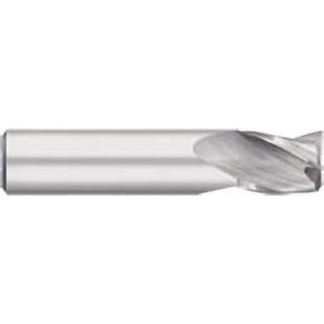 Titan USA Square End Mill 1 4 Dia 1 2 LOC 3 Flute Solid Carbide