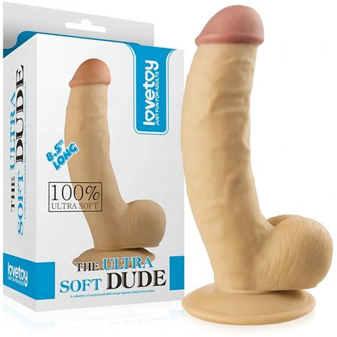 SZTUCZNY PENIS ULTRA DELIKATNY DILDO Z PRZYSSAWKĄ 11674827297 Allegro pl