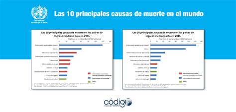 Las 10 Principales Causas De Muerte En El Mundo Código F