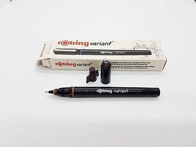 Vintage Rotring Technical Pen Variant Mm New With Key Nib Art