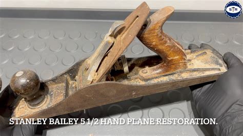 Stanley Bailey Hand Plane Restoration 4k Youtube