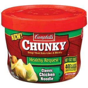 Campbell S Chunky Healthy Request Classic Chicken Noodle Soup