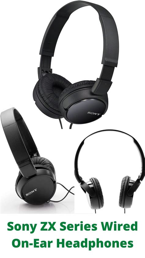 New Year Headphone Price2999 Only Sony Zx Series Wired On Ear Headphones Black Mdr Zx110