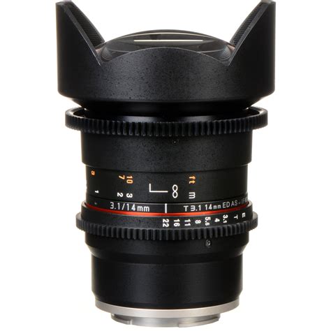 Rokinon Mm T Cine Ds Lens For Sony E Mount Ds M Nex B H