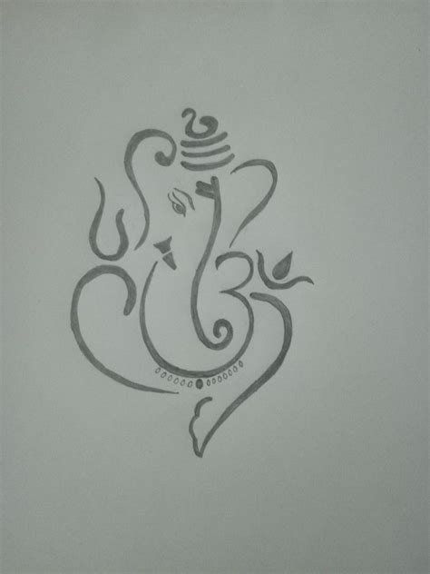 Ganesh pencil art – Artofit