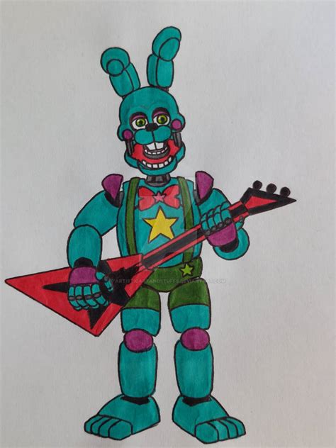 Rockstar Bonnie V1 By Artisticartandstuffs On Deviantart