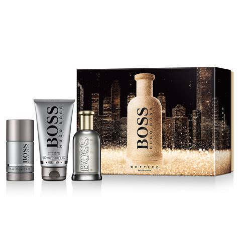 Boss Bottled by Hugo Boss 100ml EDP 3 Piece Gift Set | Perfume NZ