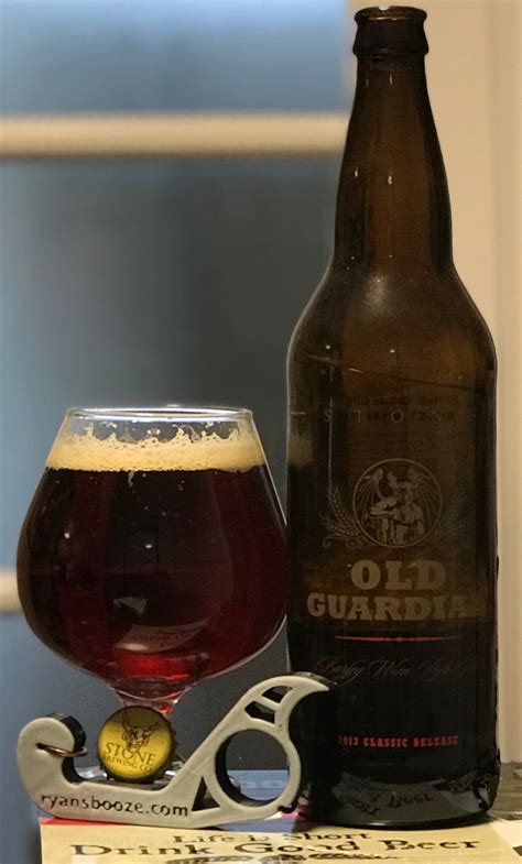 Stone Brewing Company Old Guardian 2013 American Barleywine At 116