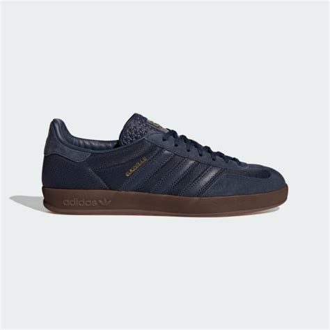 Adidas Gazelle Indoor Shoes Blue Mens Lifestyle Adidas Us