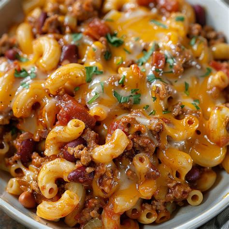 Easy Chili Mac One Pot Recipe Insanely Good