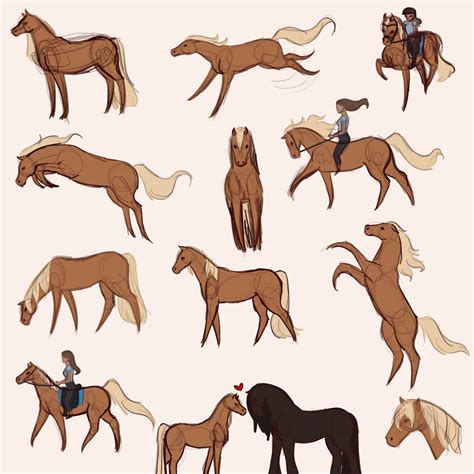 Some Sketches Horse Sketch Horse Drawings Horse Cartoon