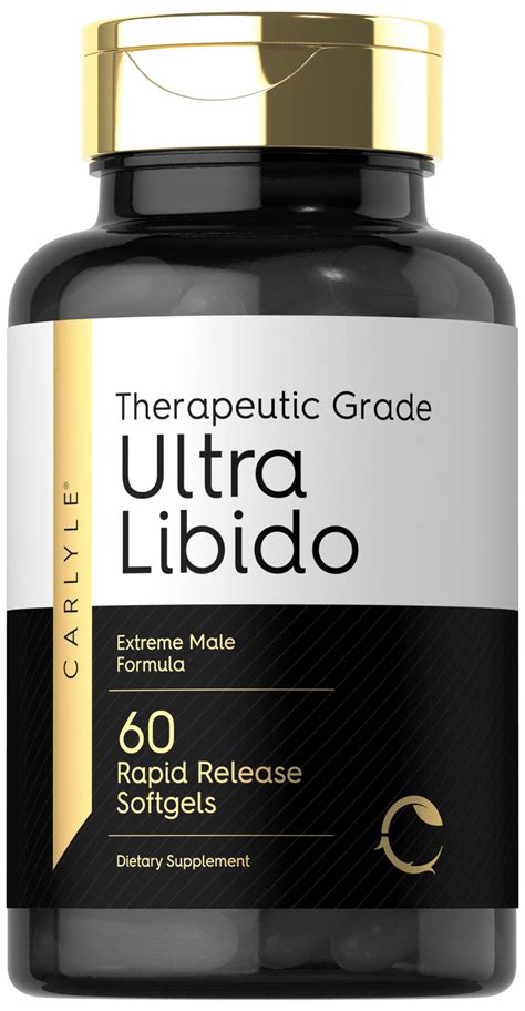 Ultra Libido 60 Softgels Extreme Male Formula By Carlyle