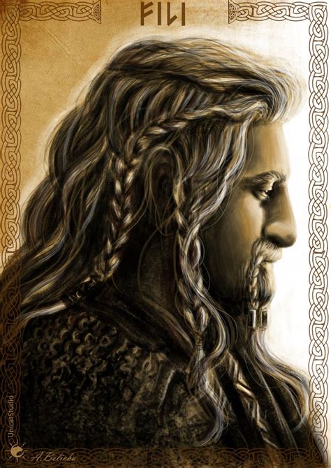 The Line Of Durin Fili By Unicatstudio On Deviantart The Hobbit