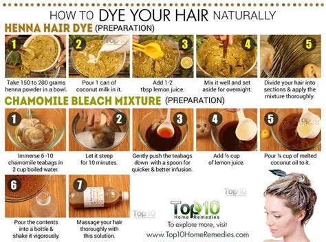 Natural Hair Dyes How To Use Them Emedihealth Dyed Natural