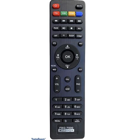 Controle Remoto Receptor Cinebox Fantasia Supremo Linha X Z E