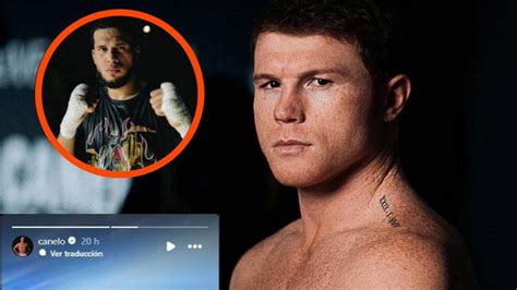 ¿peleará Con Benavidez El Misterioso Mensaje De Canelo Álvarez En Redes Del Que Todos Hablan