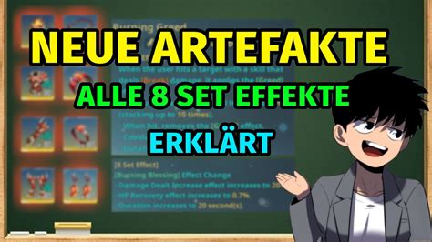 8 SET EFFEKTE ALLE NEUEN SETS VORGESTELLT Solo Leveling Arise