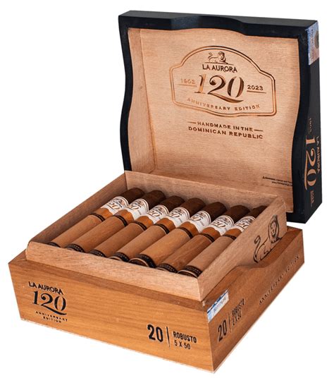 Buy La Aurora Anniversary Robusto Online At Small Batch Cigar