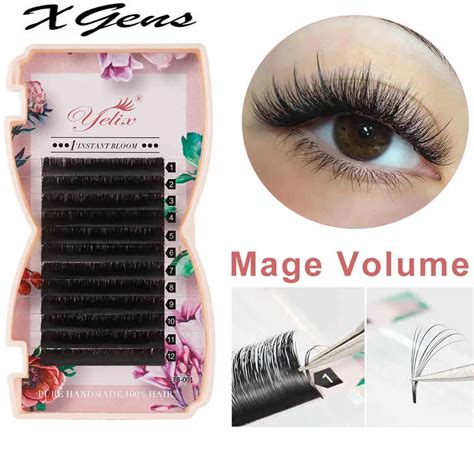 Mega Volume Lashes Easy Fanning Individual Eyelash Extensions Easy Fan