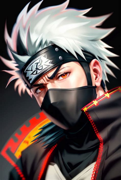 👥 "Kakashi Hatake: Sharingan Shinobi" 🍥🔥 | Kakashi hatake, Artistic ...