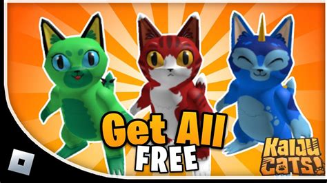 Free Items How To Get All Items In Kaiju Cats Event Meowza