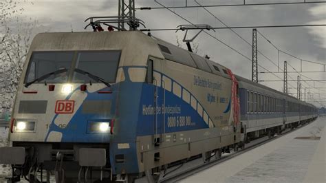 Let`s Play Train Simulator 2014 Premierenfahrt Mit Der Ttb Br 101 Nach Düsseldorf Youtube