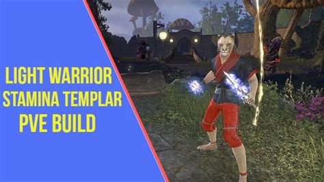 Powerful Stamina Templar Build For ESO DPS Light Warrior ArzyeLBuilds