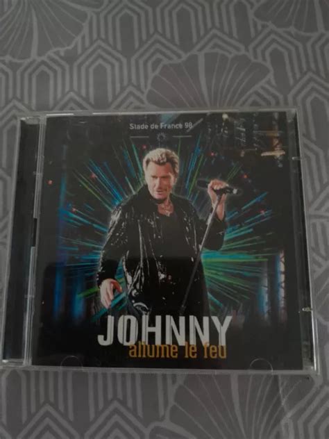 CD JOHNNY HALLYDAY Allume Le Feu Stade De France 98 1998 EUR 5 00