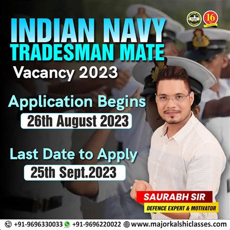 Join Indian Navy Tradesman Recruitment Apply For Posts