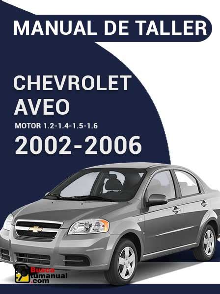 Manual Taller Chevrolet Aveo Motor