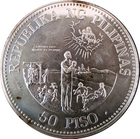 50 Piso Pope John Paul II Philippines Numista