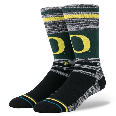 Oregon Ducks Stance Varsity Crew Sock Crew Socks Socks Oregon Ducks