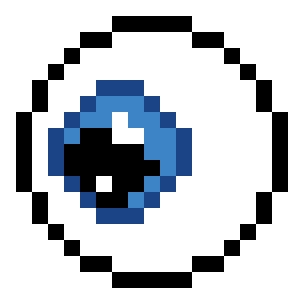 Eye pixel art