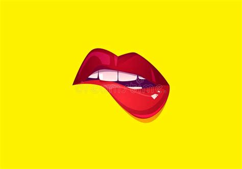 Red Lips Kiss Design and Background Design Stock Illustration ...