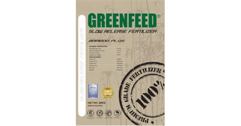 Greenfeed Bamboo Plus Fertilizer Greenfeed Agro Sdn Bhd