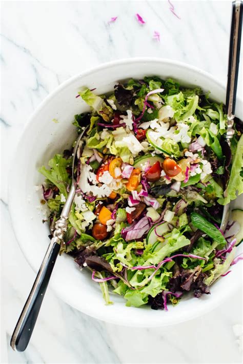 Mexican Green Salad With Jalape O Cilantro Dressing Cookie And Kate