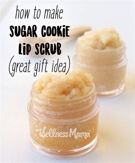 Diy Sugar Cookie Lip Scrub Recipe Great T Idea Diy Sugar