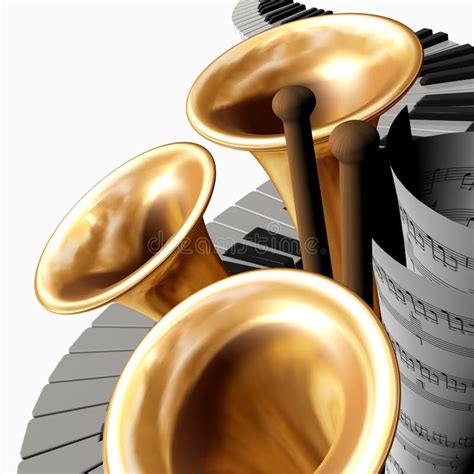 Music four stock illustration. Illustration of orchestra - 4258632