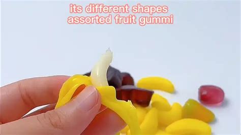 Custom Peelable Candy Mango White Peach Peeling Fruit Fudge 68 Fruit